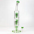 16" Infyniti Triple tree arms percolator glass bong-Gr