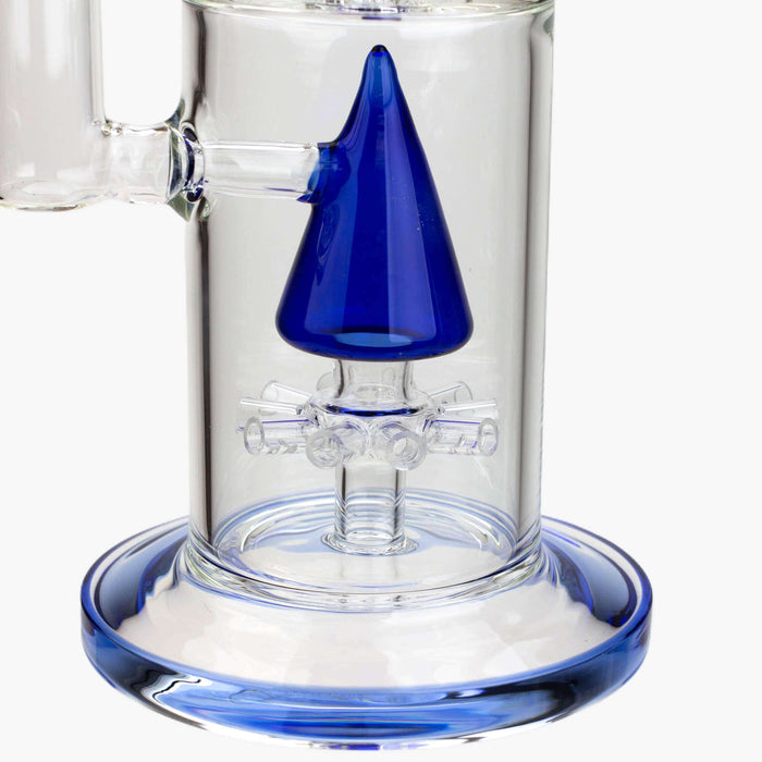 17" H2O Dual Diffuser Glass Bong
