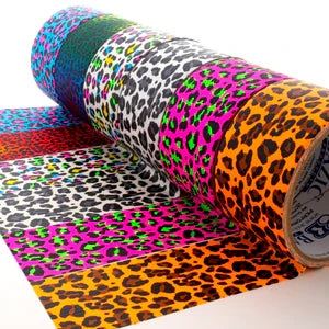 1.88" X 5 Yards Leopard Series Duct Tape Sold in 36 Units