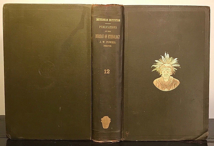 1894 - INDIAN MOUNDS: BUREAU OF ETHNOLOGY: NATIVE AMERICAN BURIAL PRACTICES