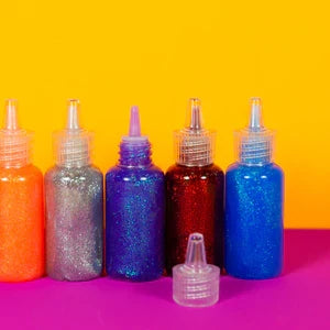 20 Ml Classic Color Glitter Glue (6/Pack) Sold in 24 Units