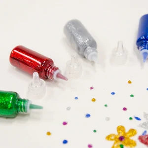 20 Ml Classic Color Glitter Glue (6/Pack) Sold in 24 Units