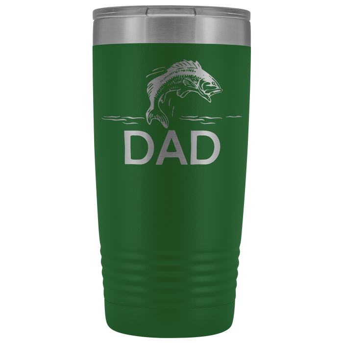 20-Ounce Stainless Tumbler, DAD, Bass