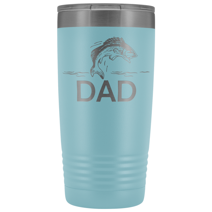 20-Ounce Stainless Tumbler, DAD, Bass