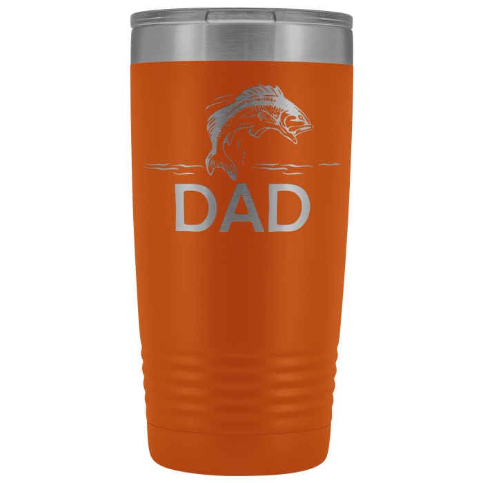 20-Ounce Stainless Tumbler, DAD, Bass