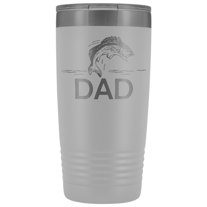 20-Ounce Stainless Tumbler, DAD, Bass