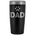 20-Ounce Stainless Tumbler, DAD, Pawprint