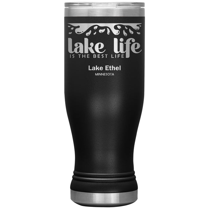20 oz Stainless BOHO Tumbler, Lake Life, Lake Ethel