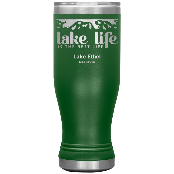 20 oz Stainless BOHO Tumbler, Lake Life, Lake Ethel