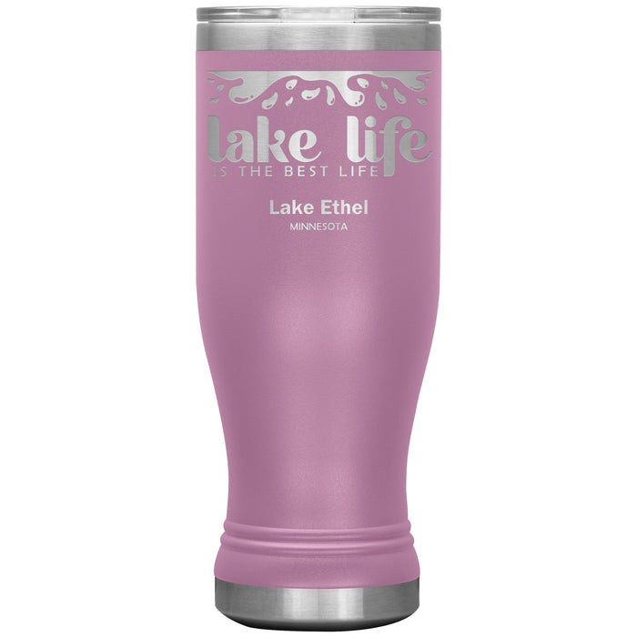 20 oz Stainless BOHO Tumbler, Lake Life, Lake Ethel