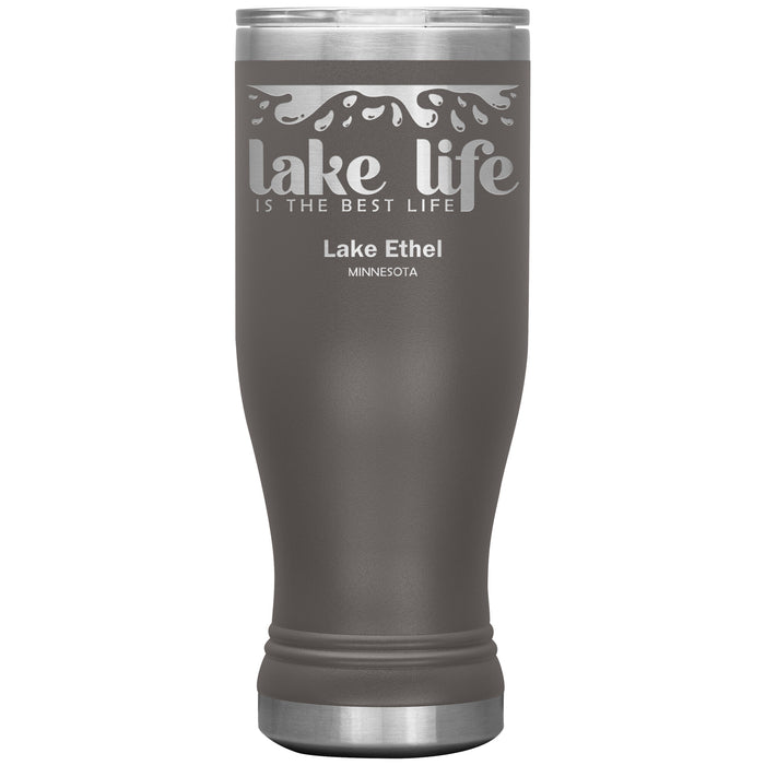20 oz Stainless BOHO Tumbler, Lake Life, Lake Ethel