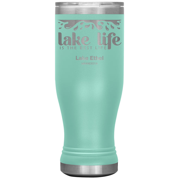 20 oz Stainless BOHO Tumbler, Lake Life, Lake Ethel