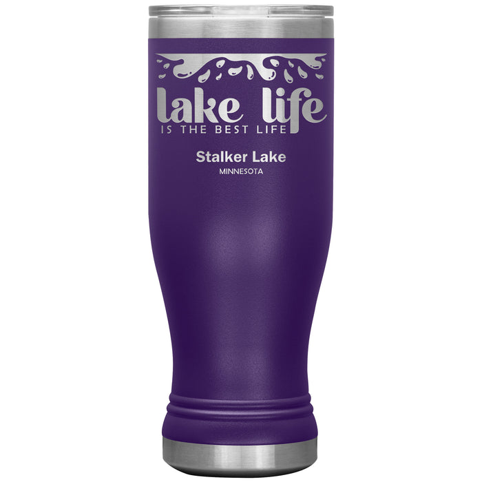 20 oz Stainless BOHO Tumbler, Lake Life, Stalker Lake