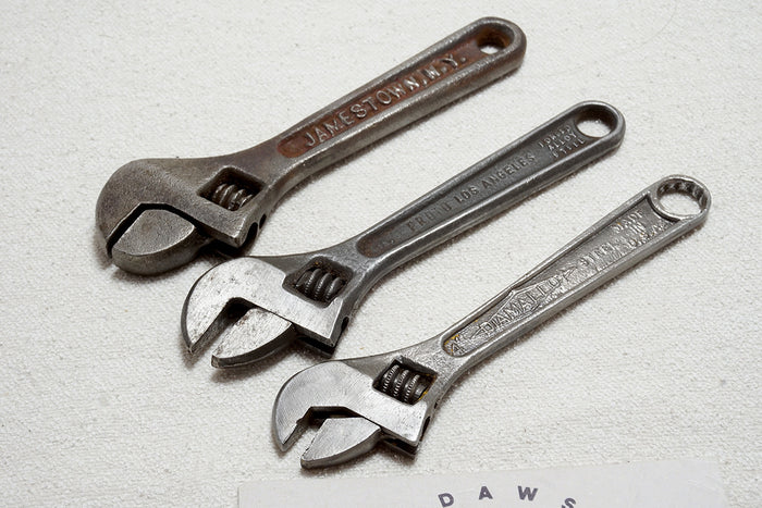 4" ADJUSTABLE WRENCHES - LOT OF 3