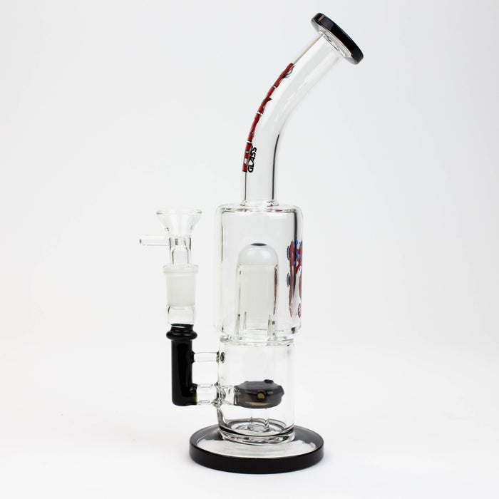 8" HAZE See horse glass water bong [HZ077]