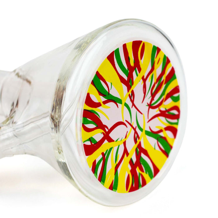 8" Mini Bong Colour Bottom