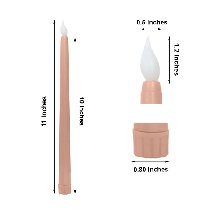 Candle product dimensions and design on a white background.