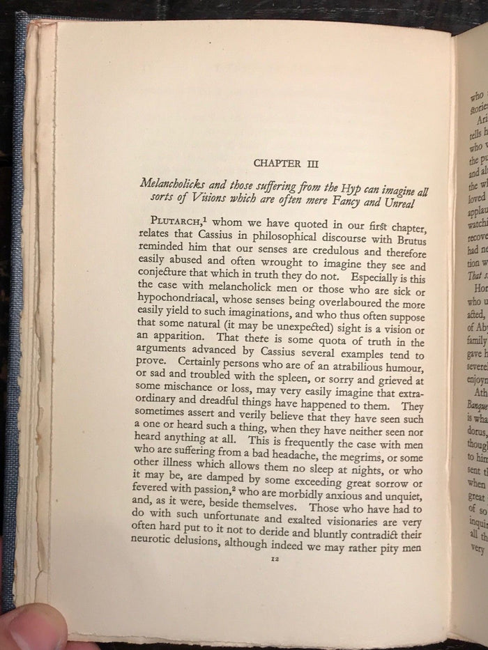 A TREATISE OF GHOSTS - FATHER NOEL TAILLEPIED & MONTAGUE SUMMERS, 1933 - GHOSTS