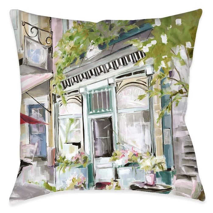 A Walk In Paris Indoor Decorative Pillow