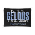 Accessory Pouch, 12x8, Black, Don't Be Gelous