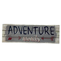 Adventure Awaits Sign