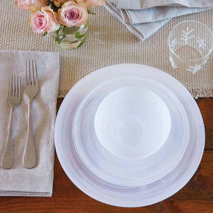 Alabaster Dessert Plate Set Of 4 by Mariposa Additional Image-4