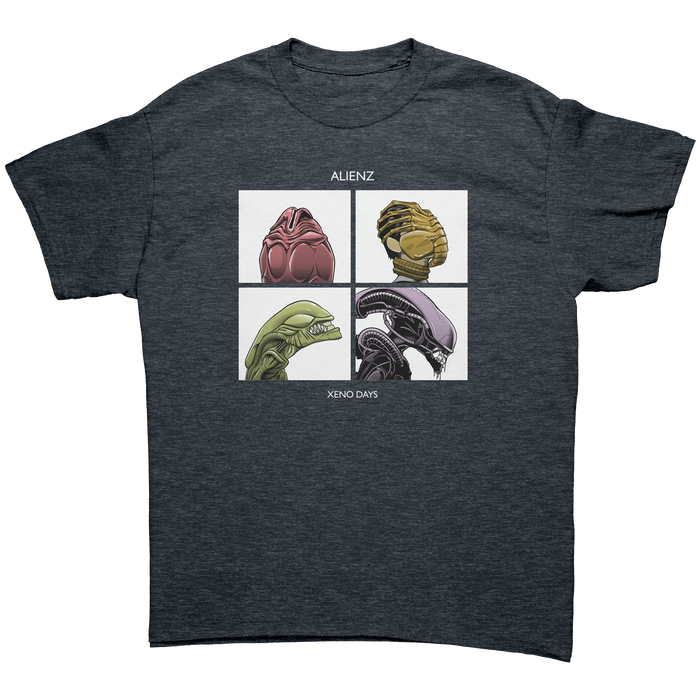 ALIENZ - XENO DAYS / GORILLAZ - NEW POP TURBO TEE!