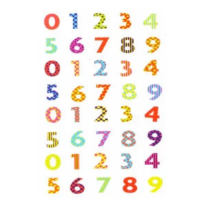 Alphabet Plastic Sticker book Sold in 24 Units