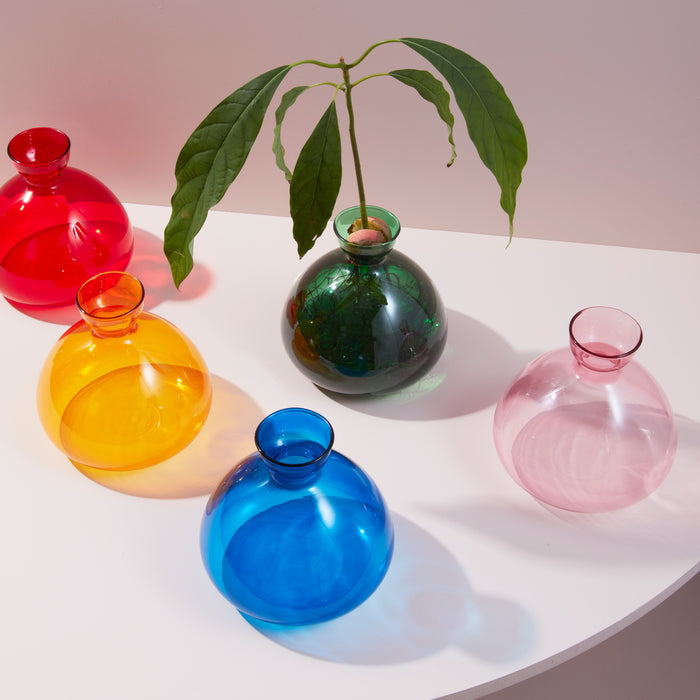 Avocado Vase - Emerald Green