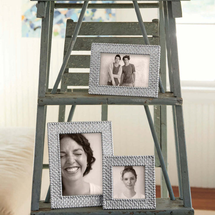 Basketweave 4X4 Frame by Mariposa Additional Image-2