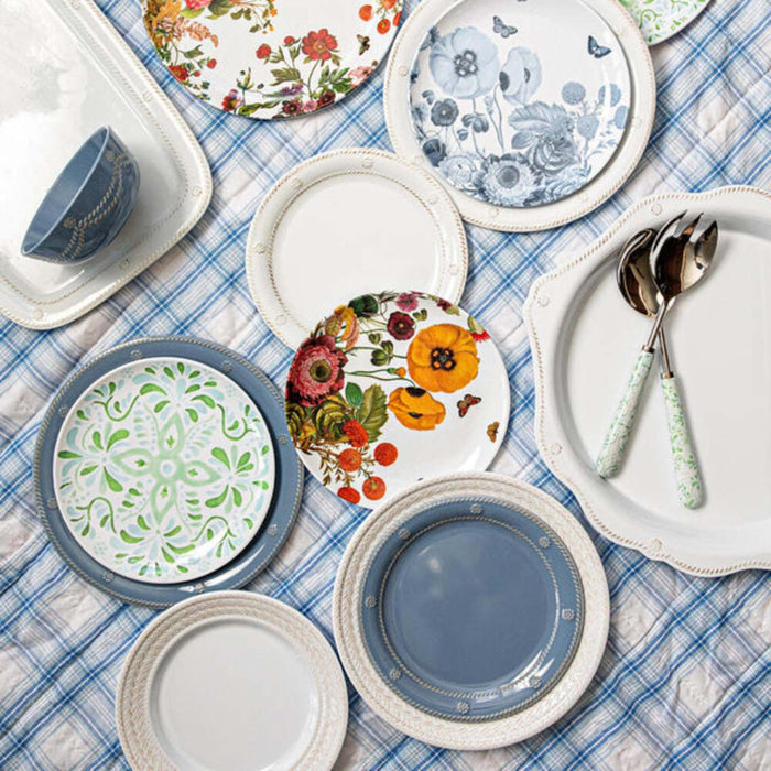 Berry & Thread Melamine Dessert/Salad Plate - Whitewash by Juliska Additional Image-3