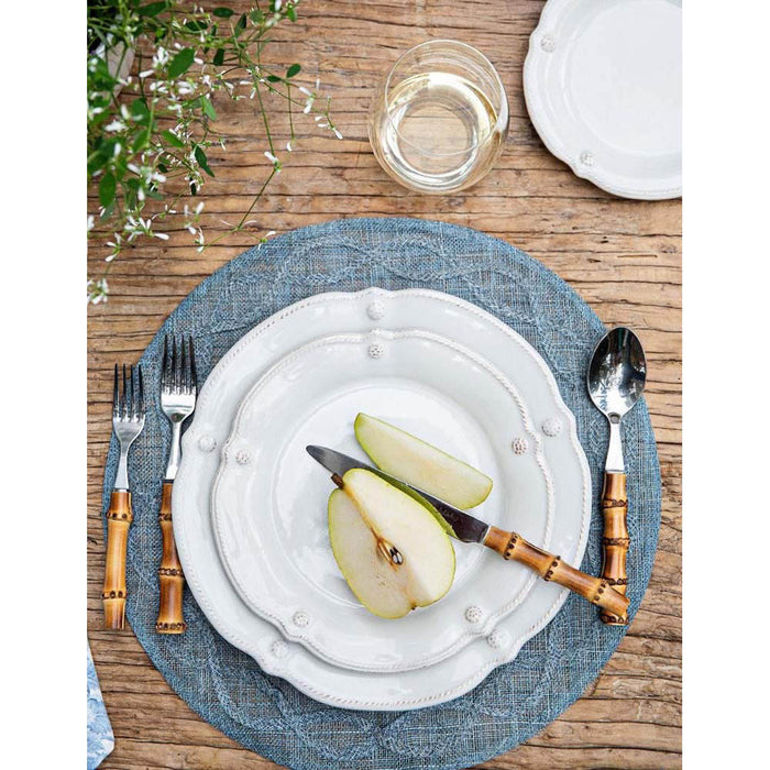 Berry & Thread Whitewash Flared 4pc Place Setting by Juliska Additional Image-1