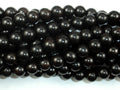 Black Sandalwood Beads, 10mm Round Beads-BeadBasic