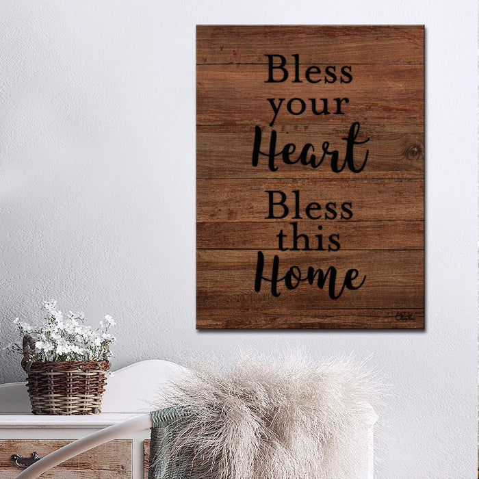 'Bless this Home' by Olivia Rose — Farmhouse Fall Wall Art