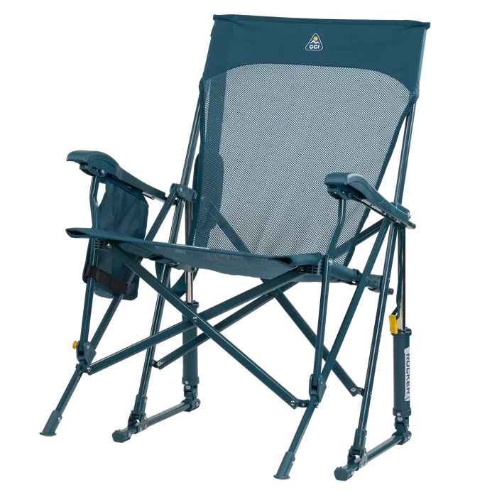 Breeze Rocker, Teal, Front Left
