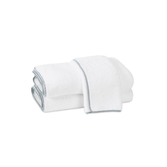 Cairo Bath Towel White & Pool