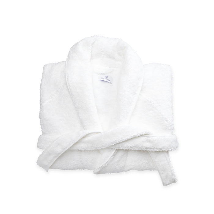 Cairo Robe White & White