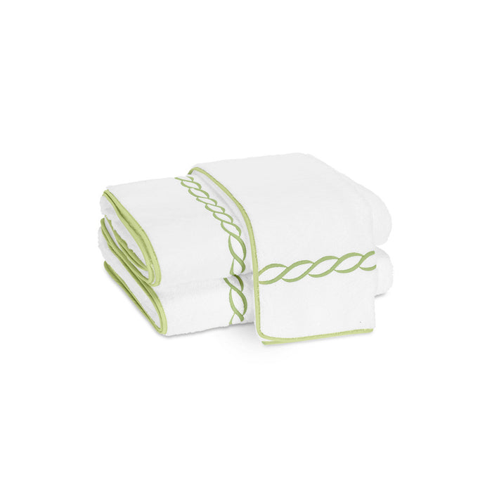 Classic Chain Bath Towel Spring Green