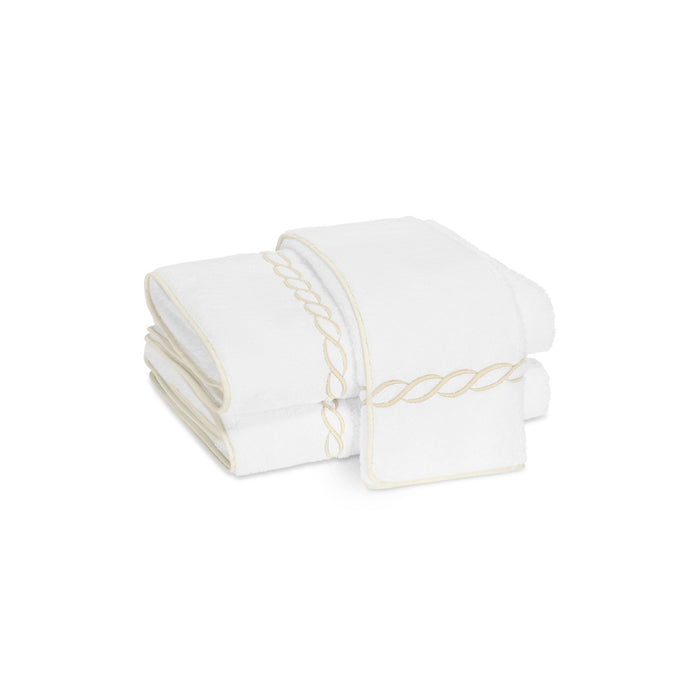 Classic Chain Hand Towel Ivory