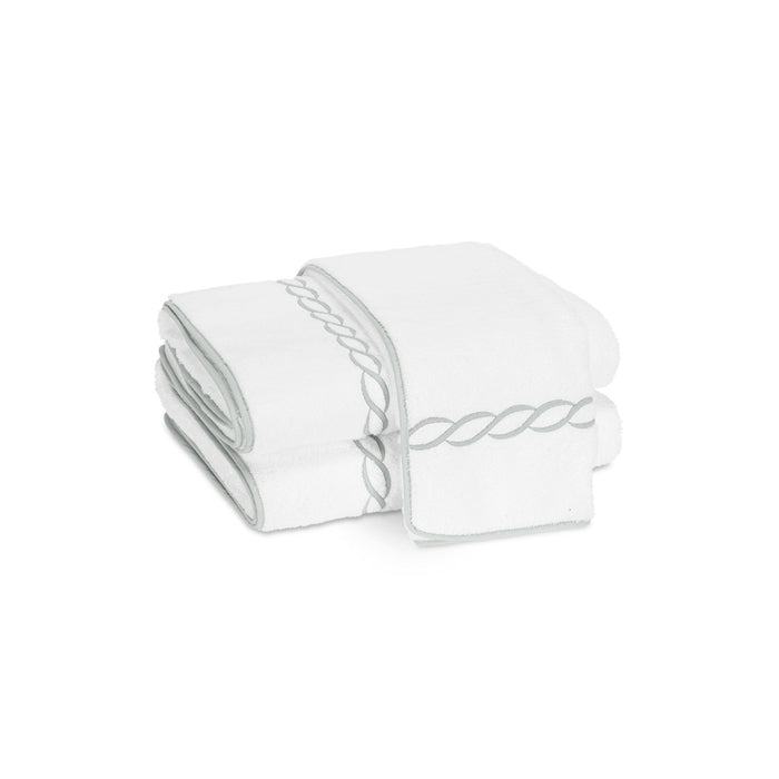 Classic Chain Hand Towel Silver