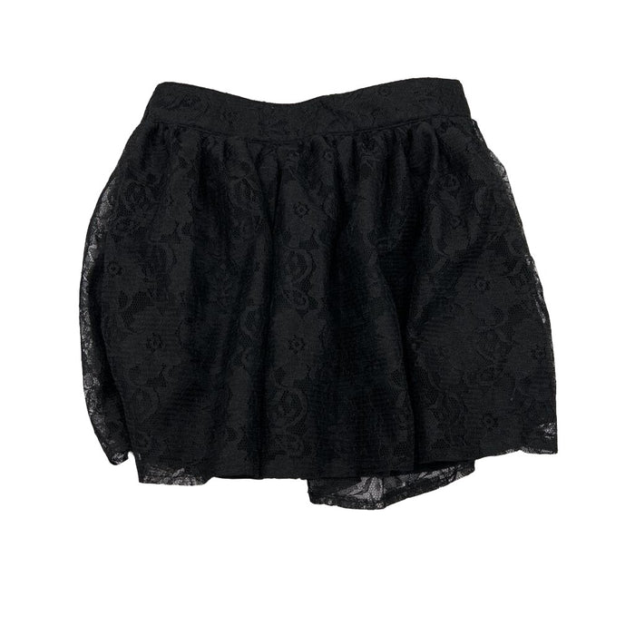 Elastic Waist Lace Skirt