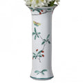 Famille Verte Trumpet Vase by Mottahedeh
