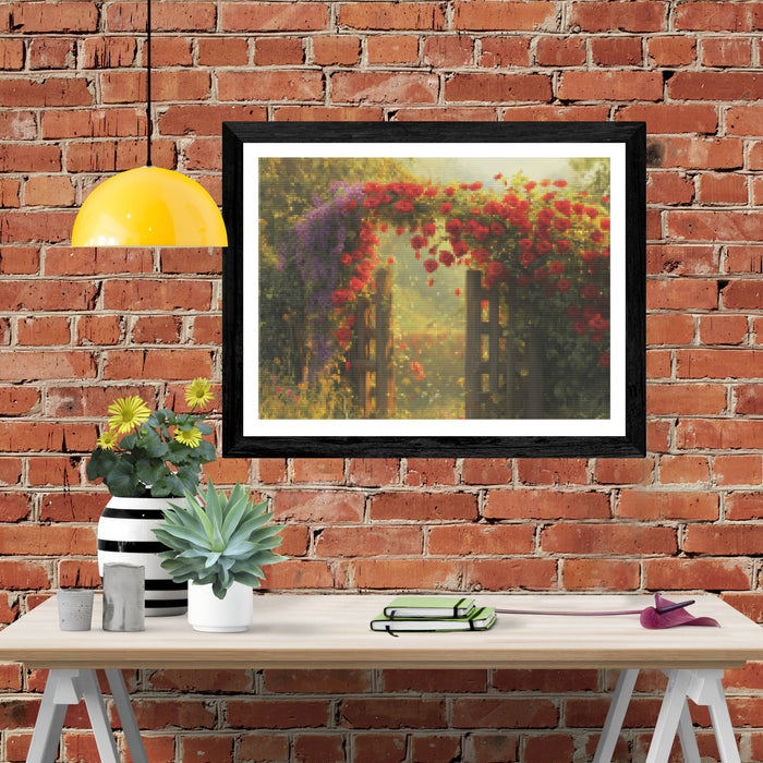 Fireflies and Blooming Vines