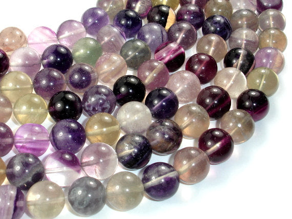 Fluorite Beads, Round, 14mm-BeadBasic