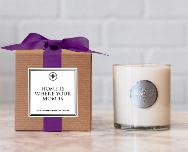 Home Is Where Your Mom Is Candle