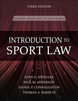 Introduction to Sport Law with Case Studies in Sport Law