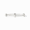 Julie Vos - Bracelet - Silver - Milano Luxe Bangle - Pearl - Medium - Findlay Rowe Designs