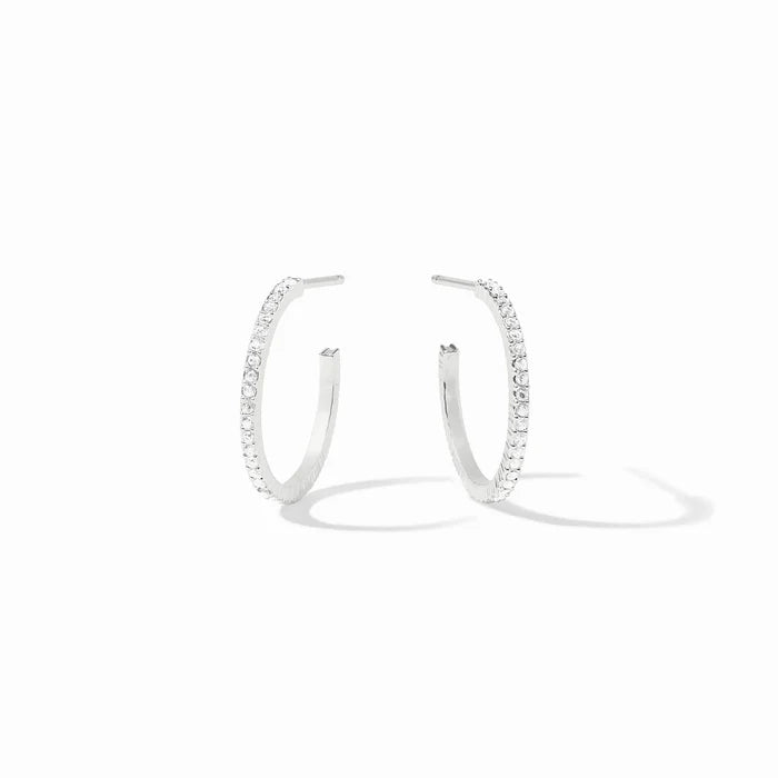 Julie Vos - Earring - Silver - Windsor Hoop - Small - Findlay Rowe Designs