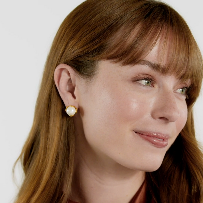 Julie Vos - Earrings - Penelope Stud - Large - Findlay Rowe Designs