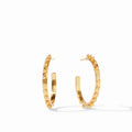 Julie Vos - Earrings - SoHo Hoop - Gold - Medium - Findlay Rowe Designs